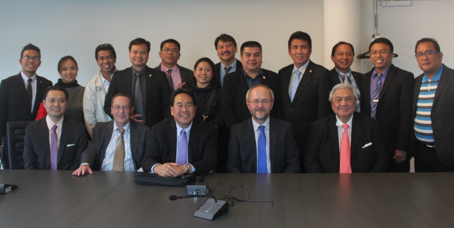 Philippinische Gäste in Berlin